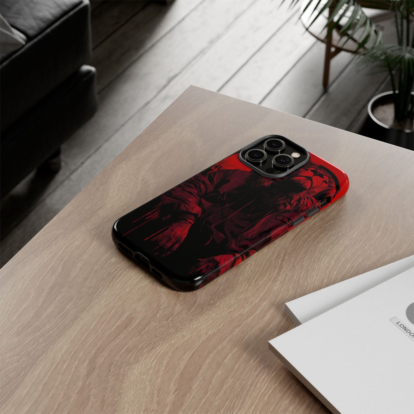Black Lion Realz 90 Bold Phone Case