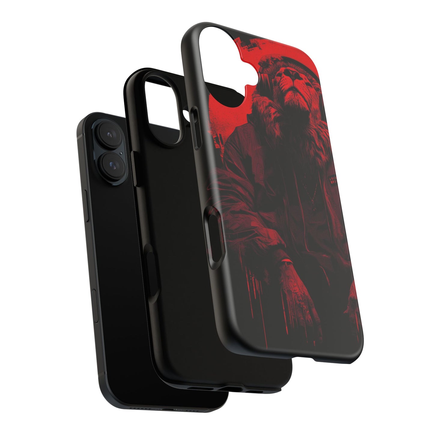 Black Lion Realz 90 Bold Phone Case