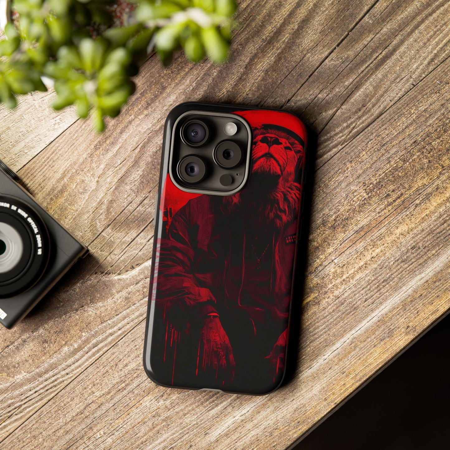 Black Lion Realz 90 Bold Phone Case