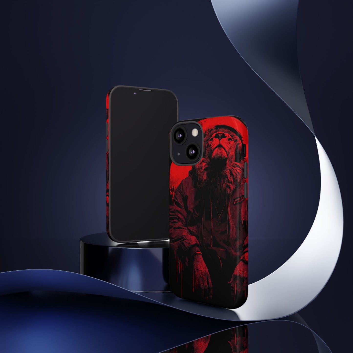 Black Lion Realz 90 Bold Phone Case