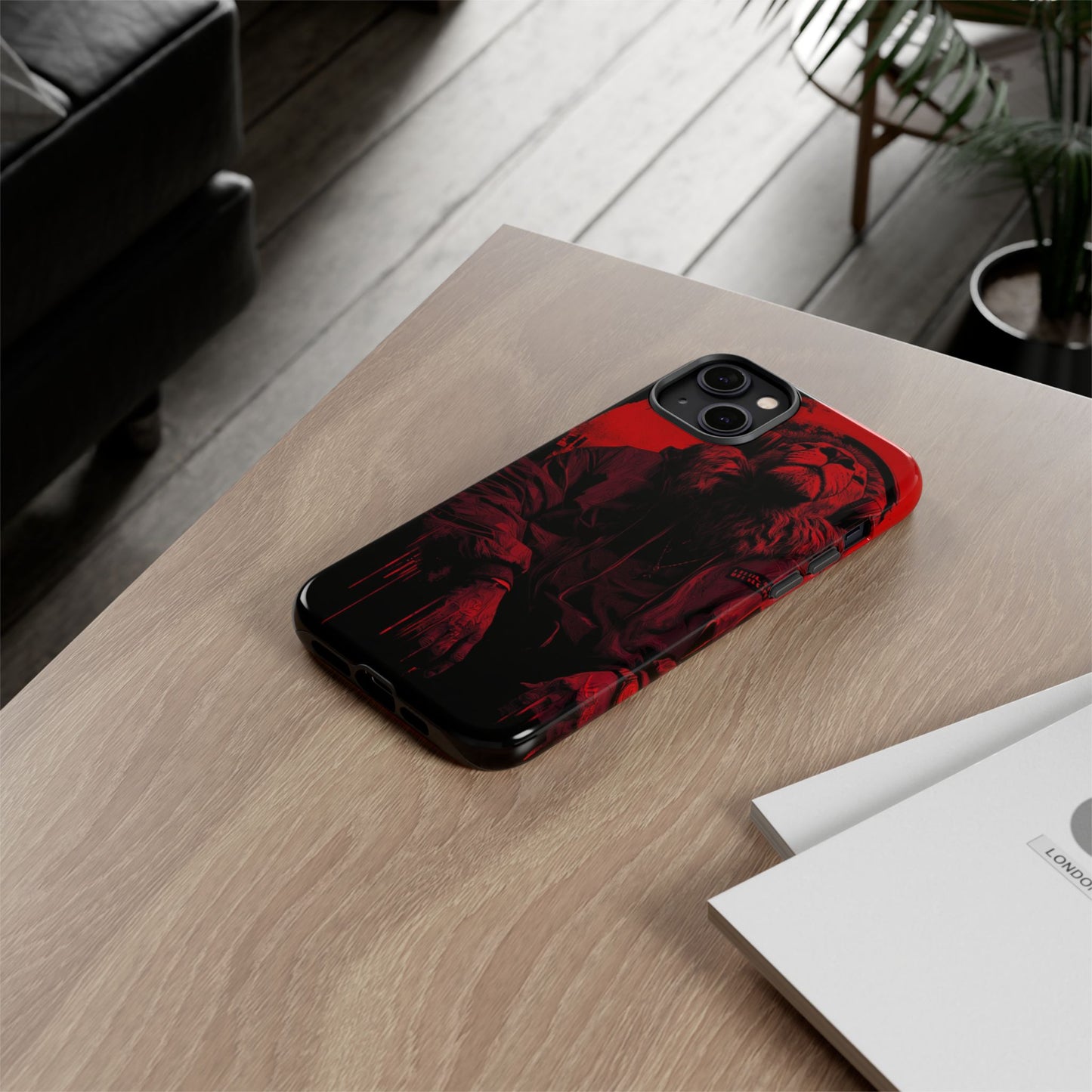 Black Lion Realz 90 Bold Phone Case