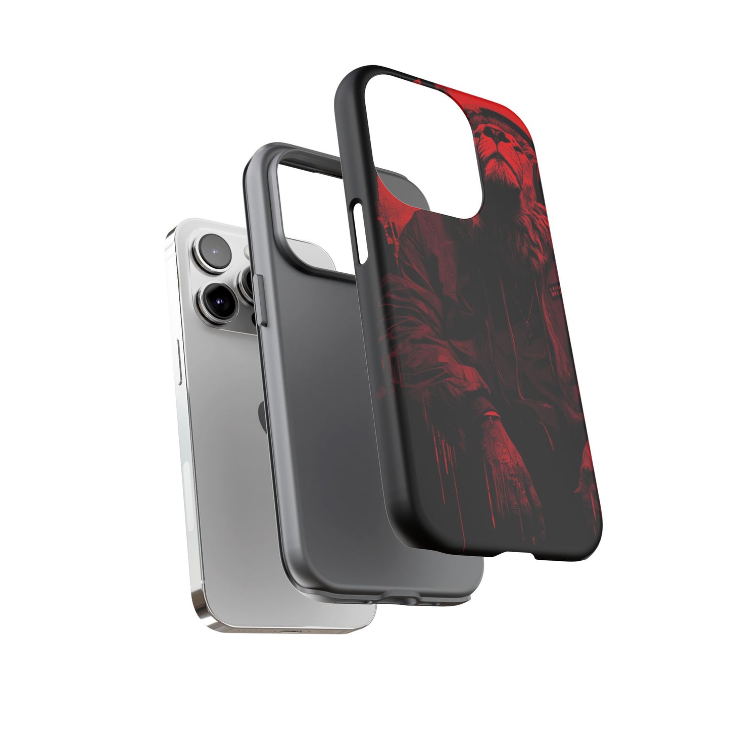 Black Lion Realz 90 Bold Phone Case