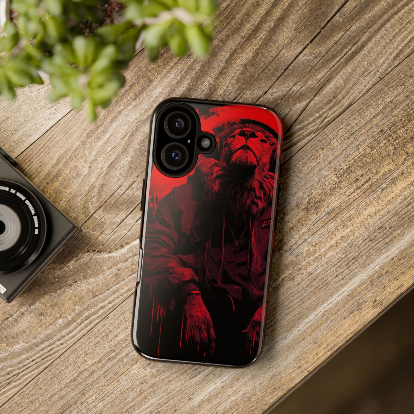 Black Lion Realz 90 Bold Phone Case