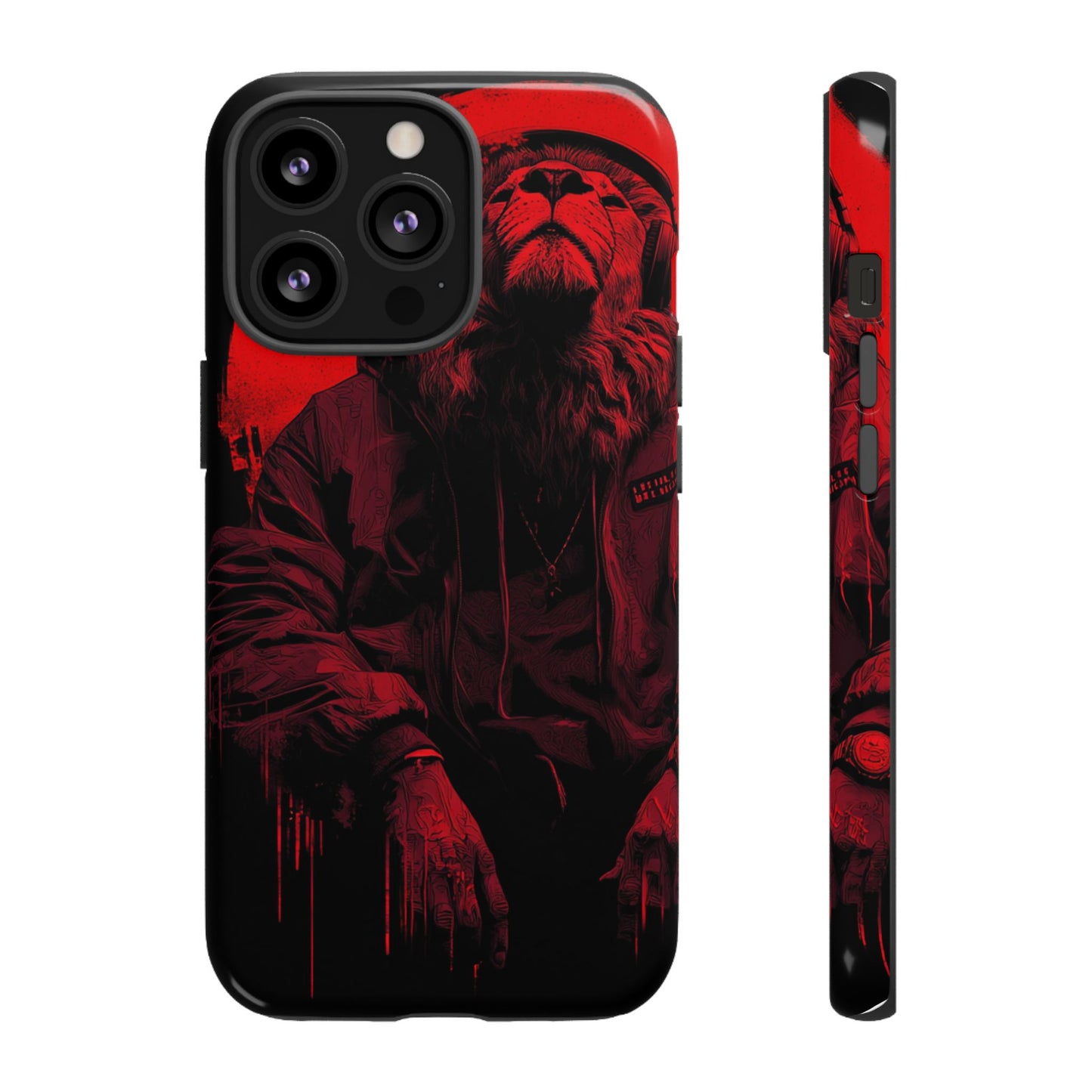 Black Lion Realz 90 Bold Phone Case