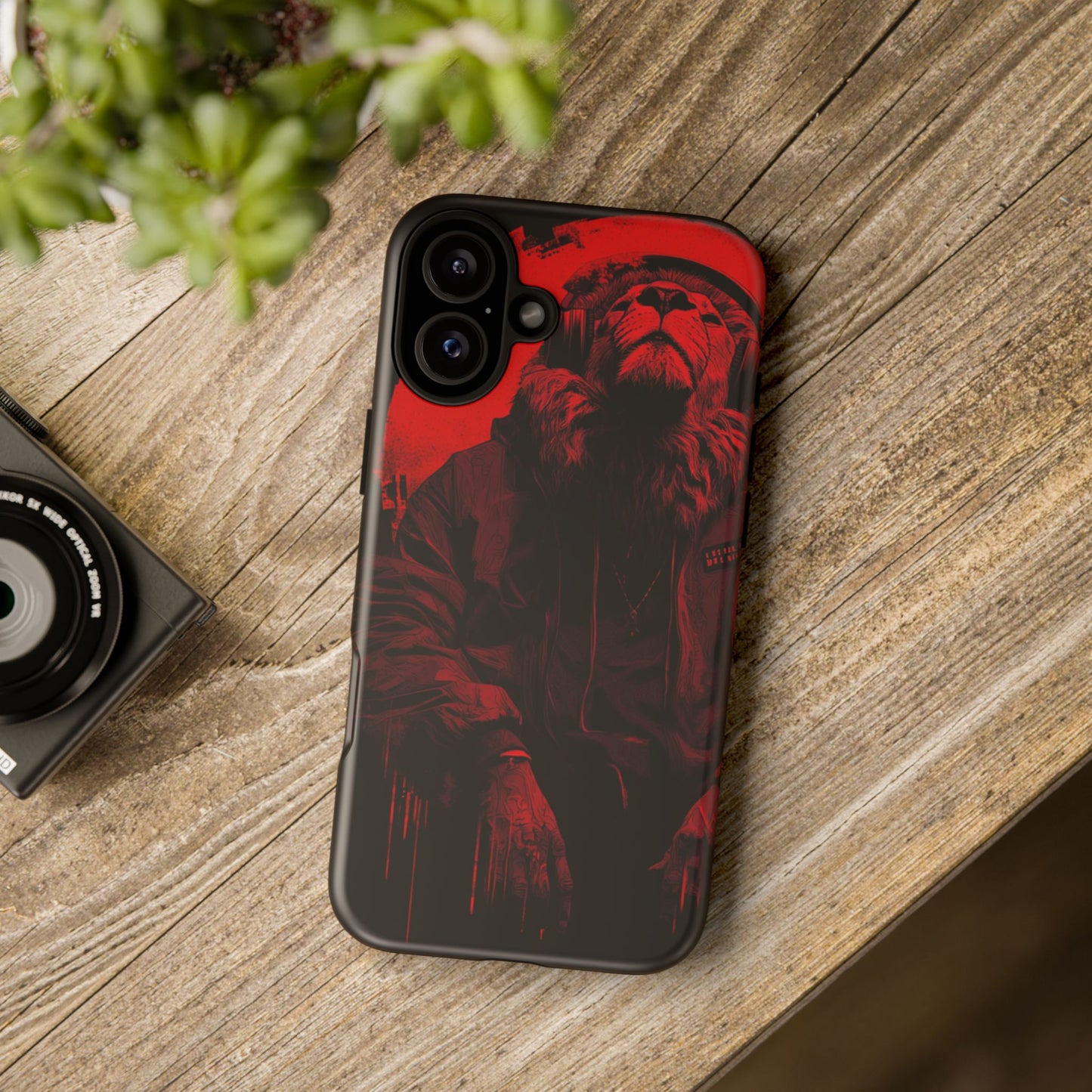 Black Lion Realz 90 Bold Phone Case