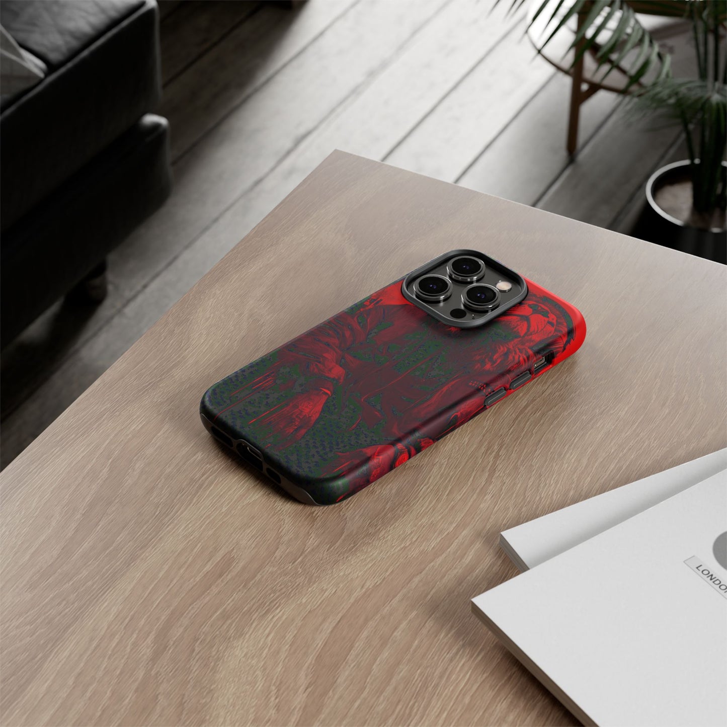 Black Lion Realz 90 Bold Phone Case