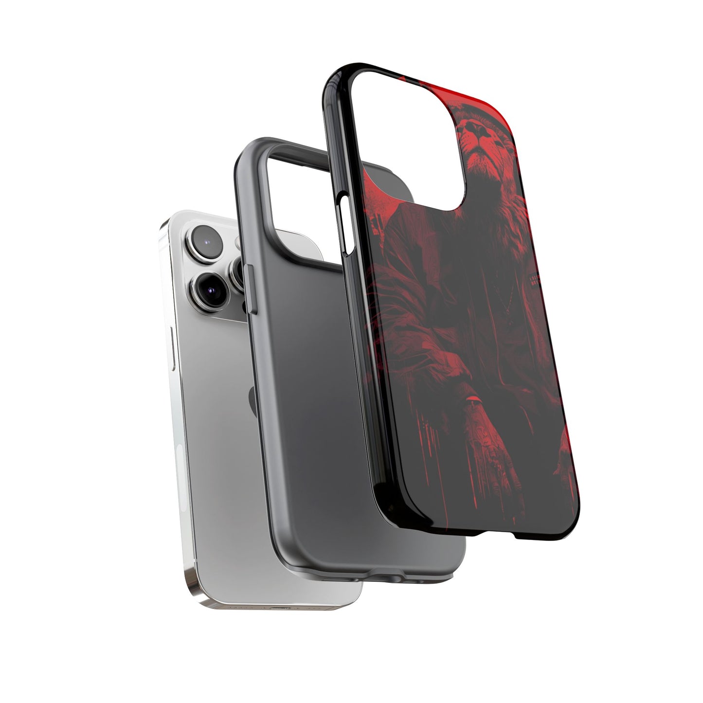Black Lion Realz 90 Bold Phone Case