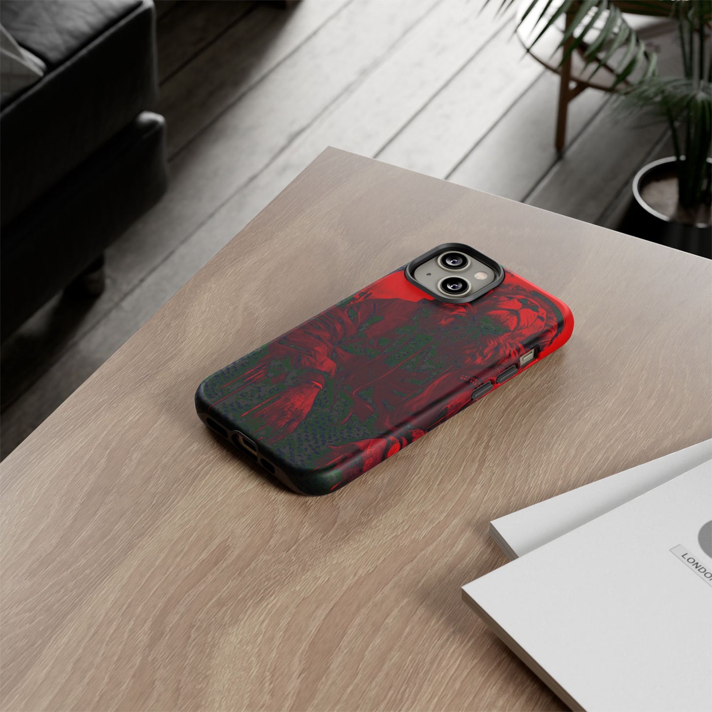 Black Lion Realz 90 Bold Phone Case
