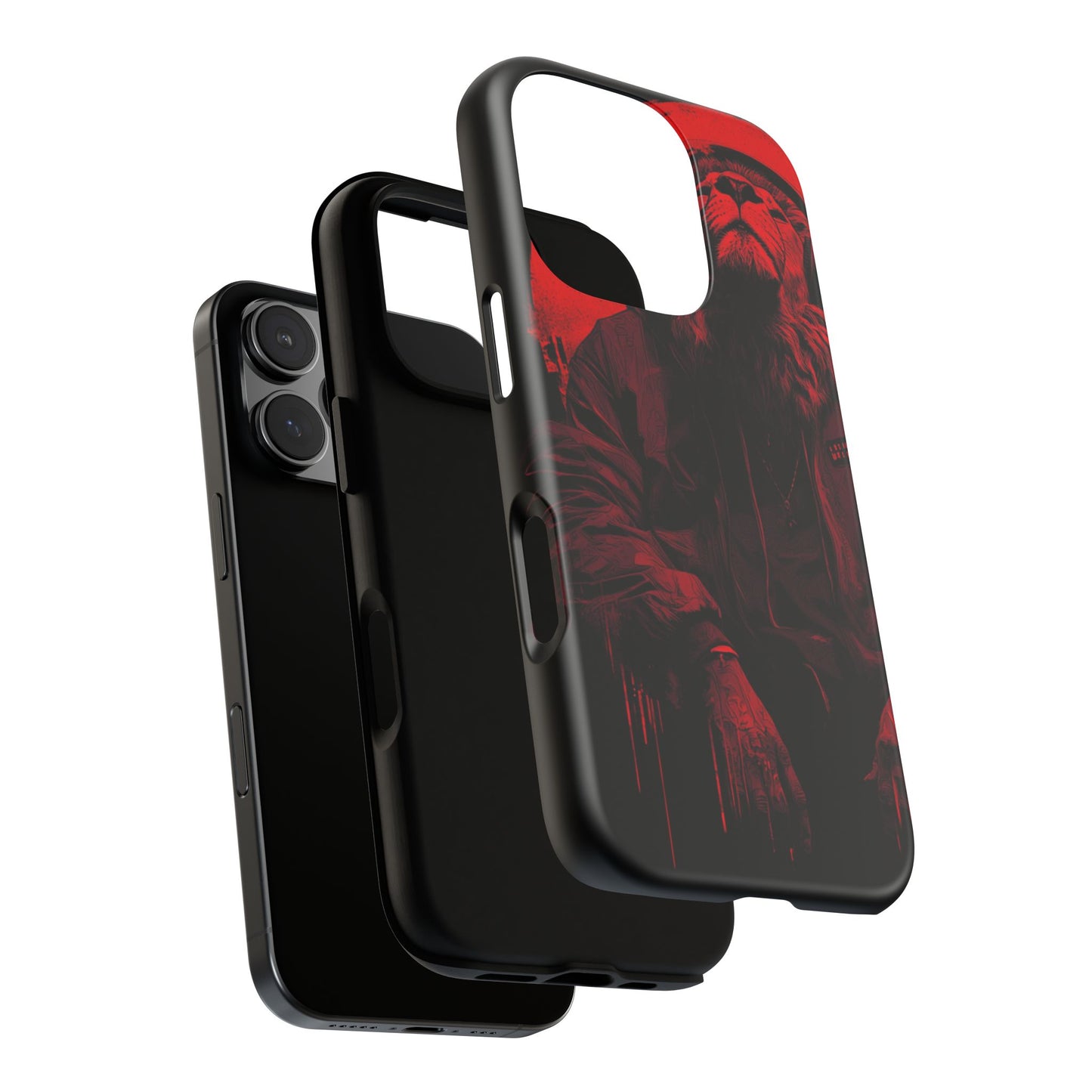 Black Lion Realz 90 Bold Phone Case