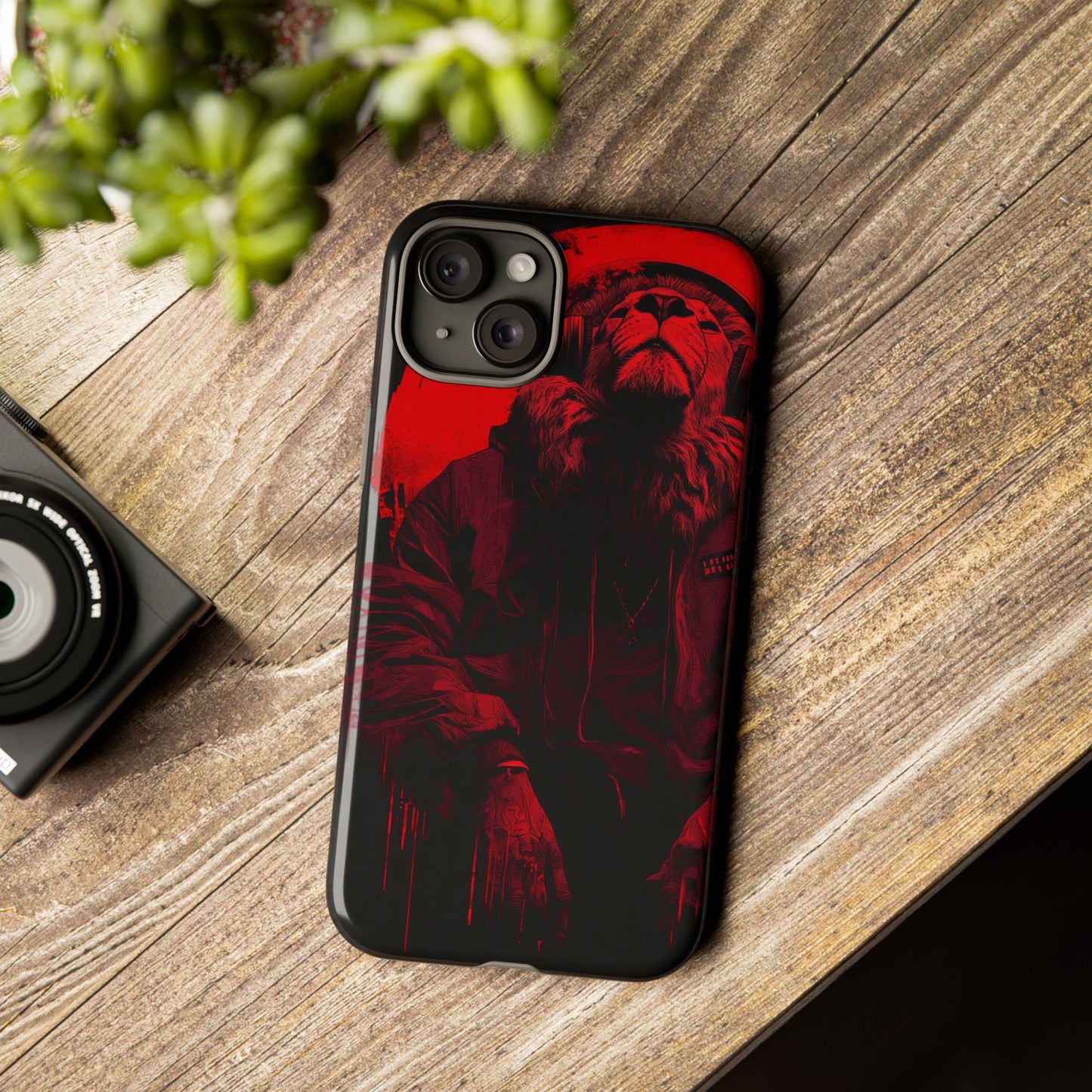 Black Lion Realz 90 Bold Phone Case