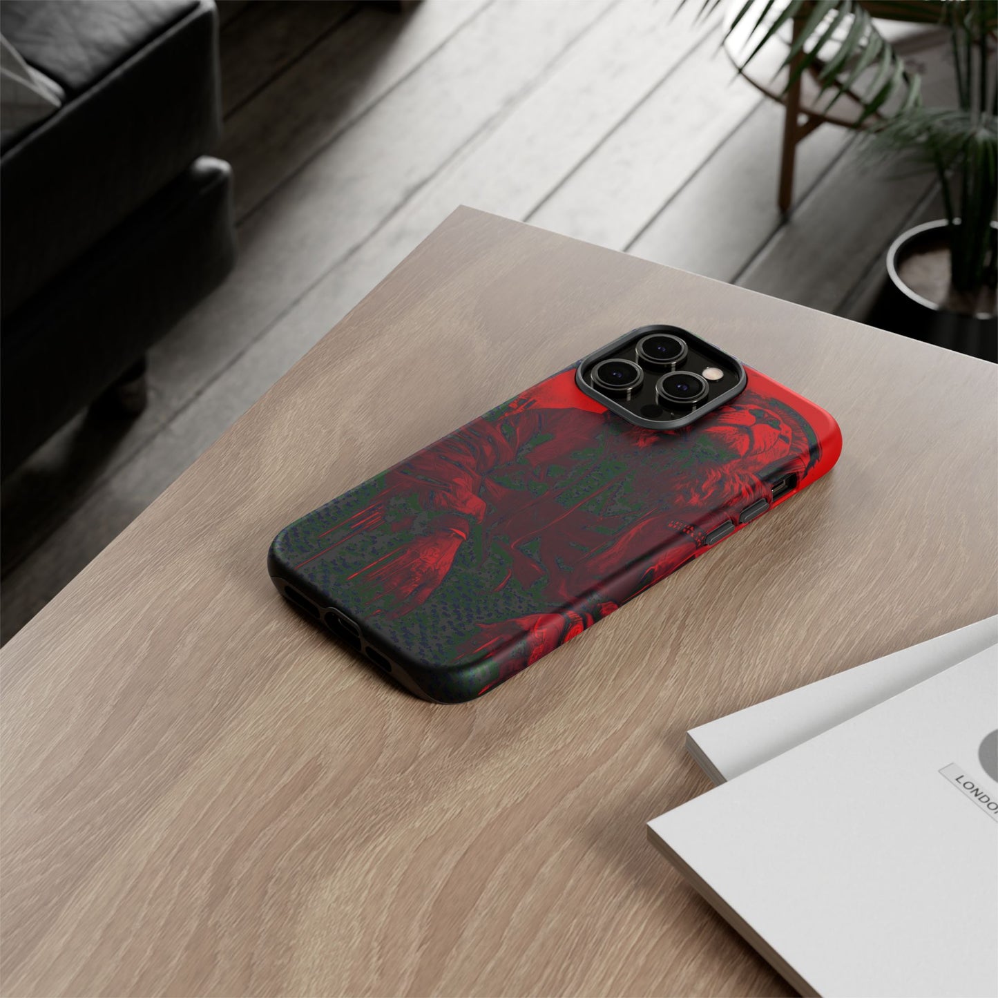 Black Lion Realz 90 Bold Phone Case