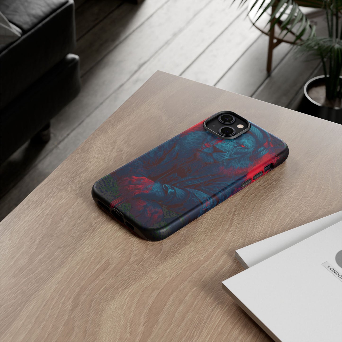 Blue Lion Realz 90 Bold Phone Case