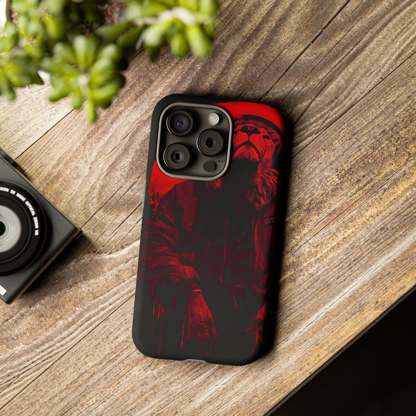 Black Lion Realz 90 Bold Phone Case