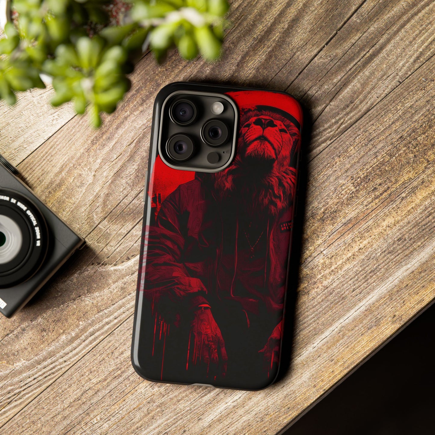 Black Lion Realz 90 Bold Phone Case