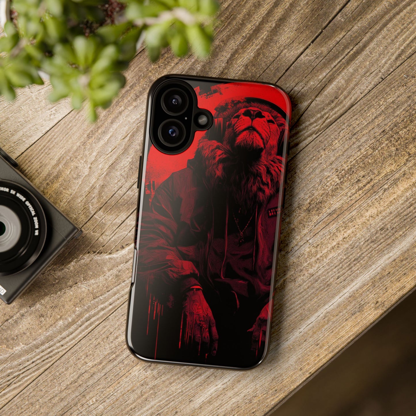 Black Lion Realz 90 Bold Phone Case