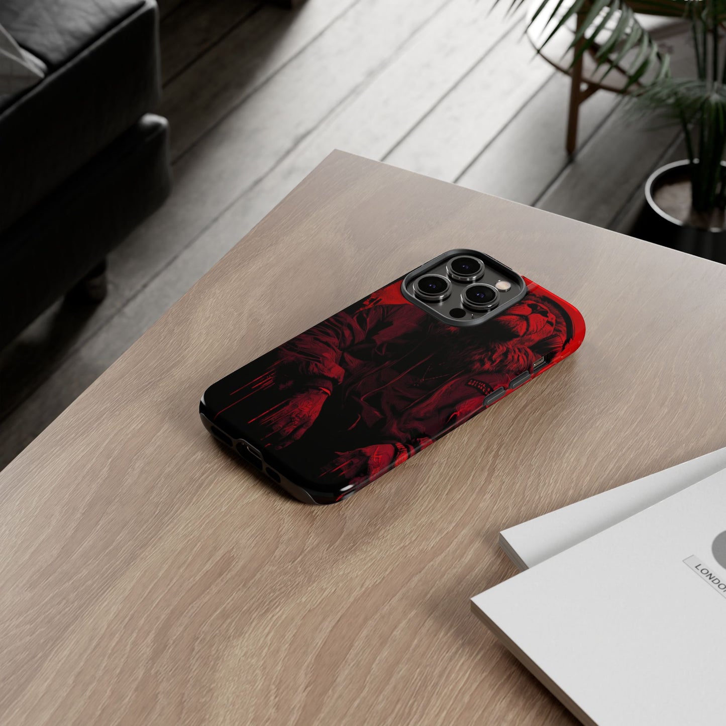 Black Lion Realz 90 Bold Phone Case