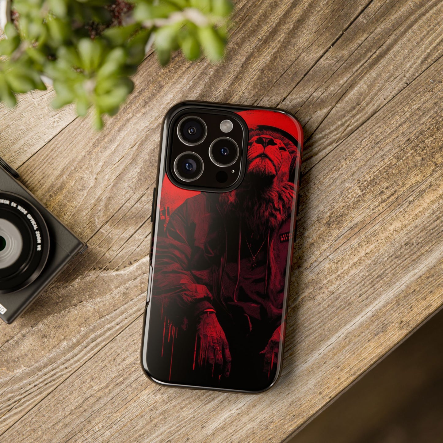 Black Lion Realz 90 Bold Phone Case
