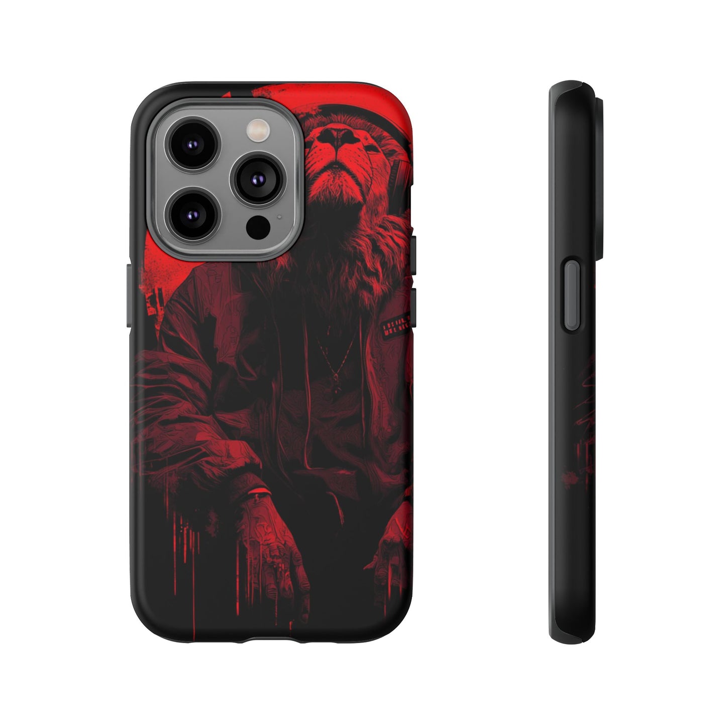 Black Lion Realz 90 Bold Phone Case