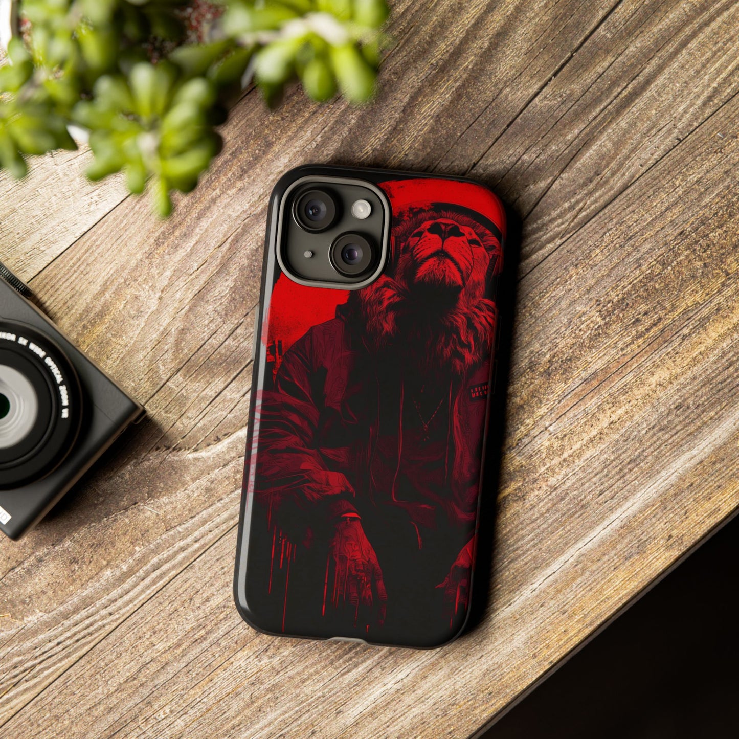 Black Lion Realz 90 Bold Phone Case