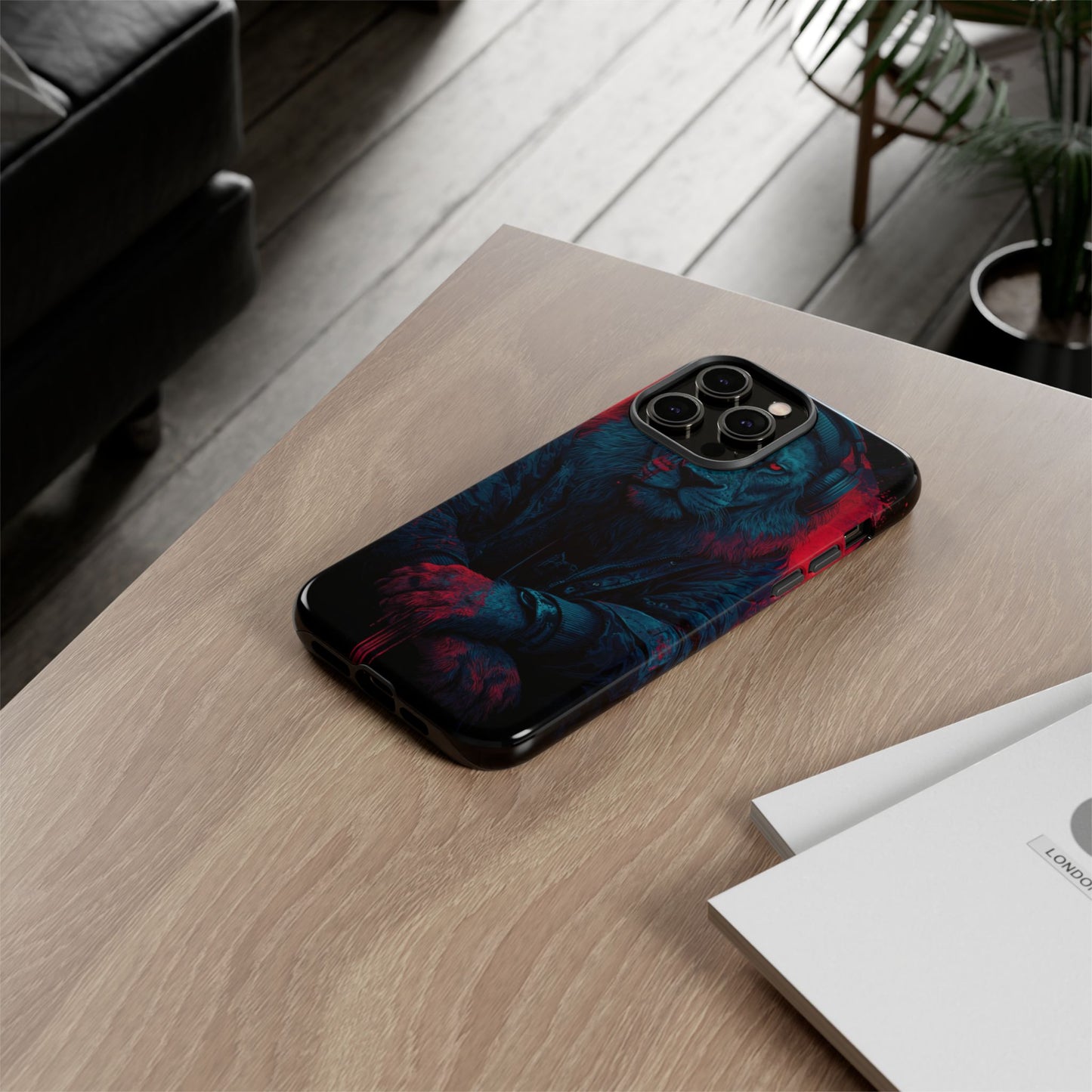 Blue Lion Realz 90 Bold Phone Case