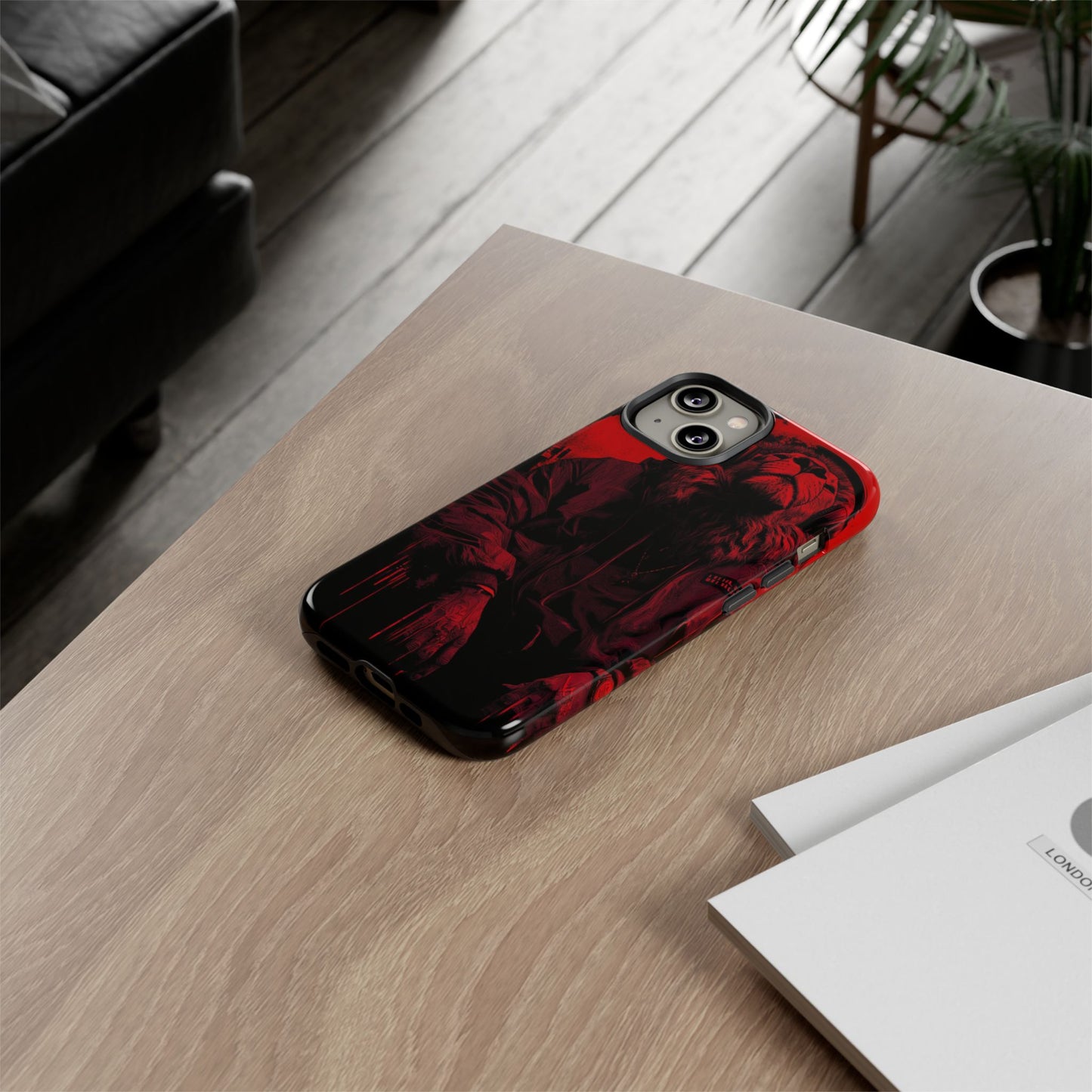 Black Lion Realz 90 Bold Phone Case