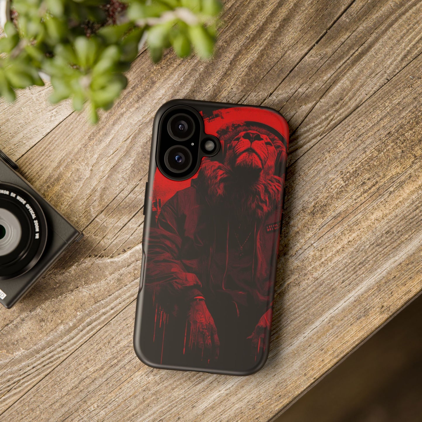 Black Lion Realz 90 Bold Phone Case