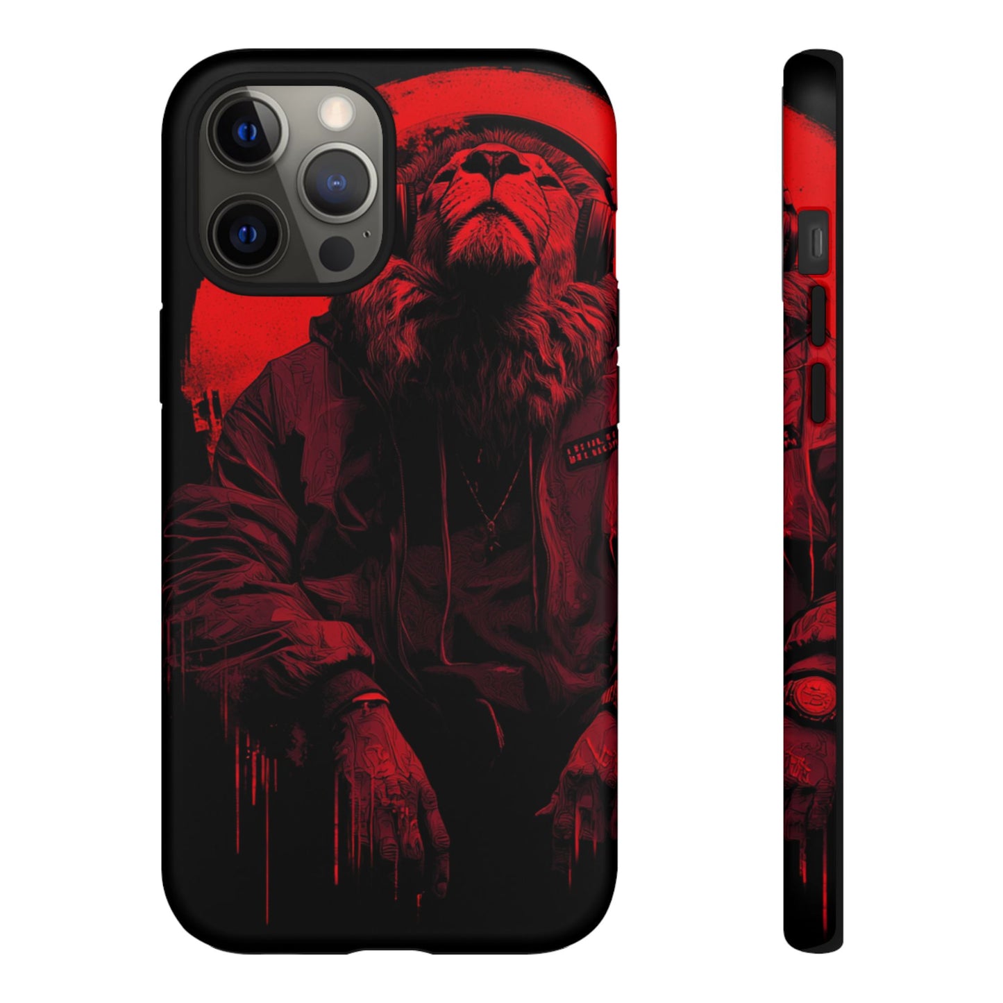 Black Lion Realz 90 Bold Phone Case
