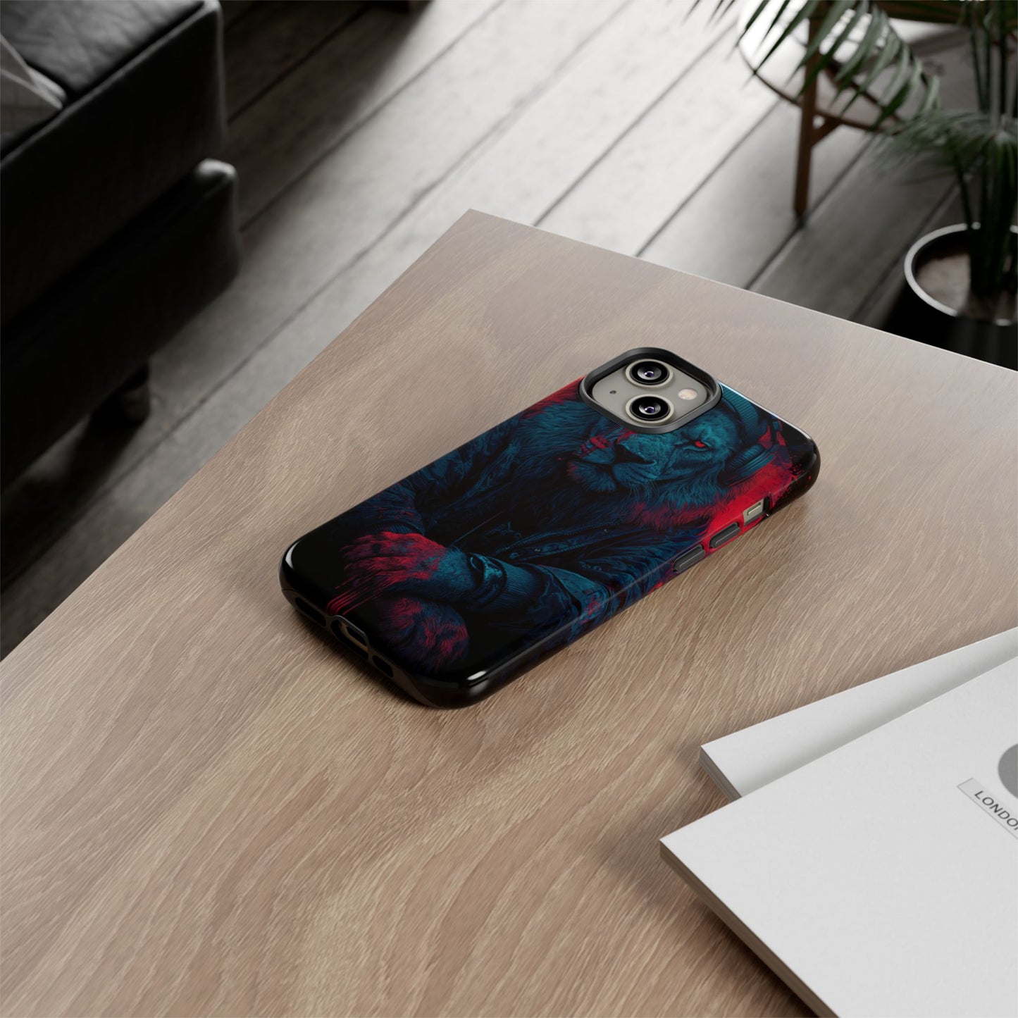 Blue Lion Realz 90 Bold Phone Case