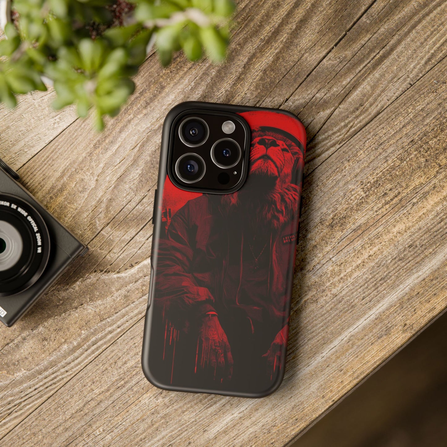 Black Lion Realz 90 Bold Phone Case