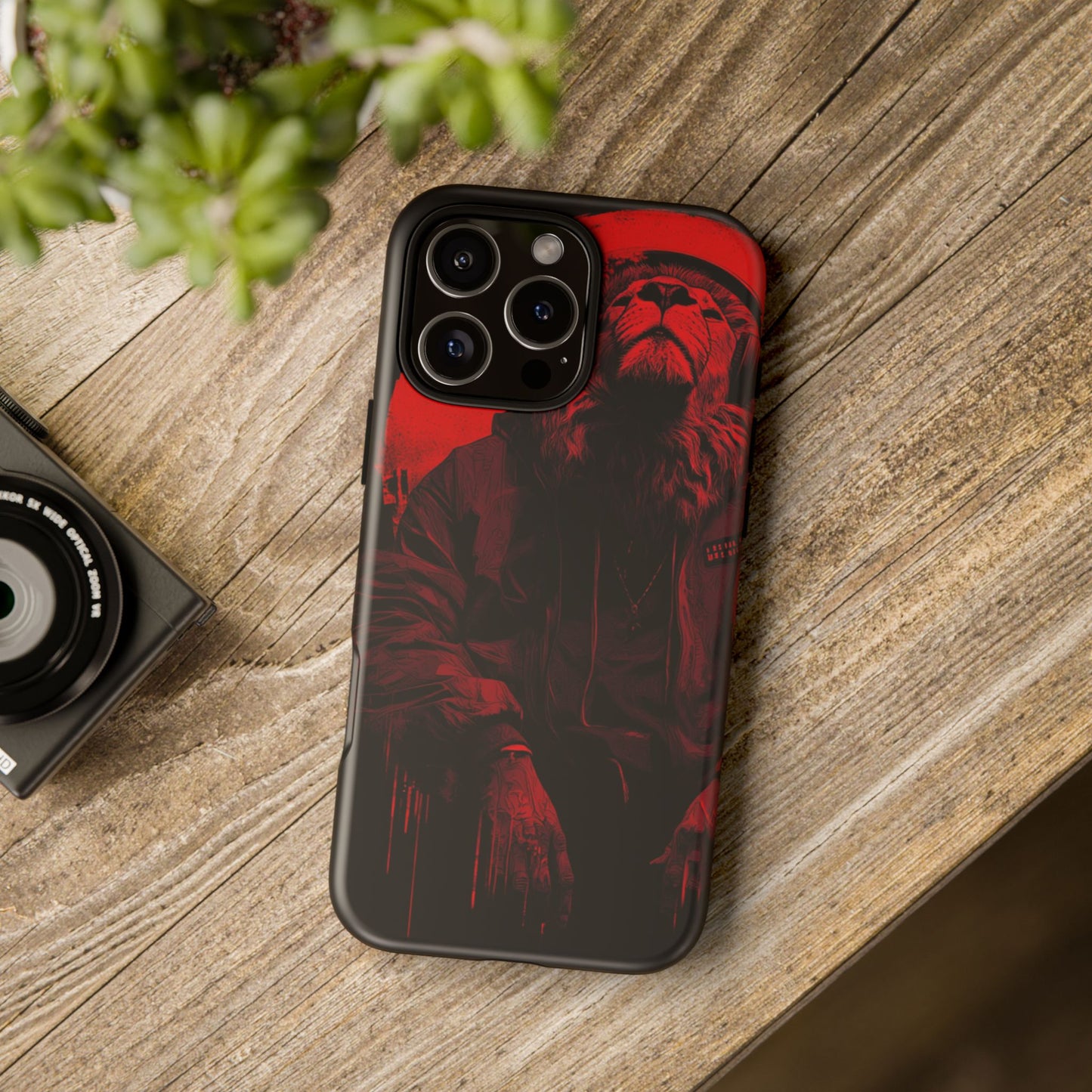 Black Lion Realz 90 Bold Phone Case