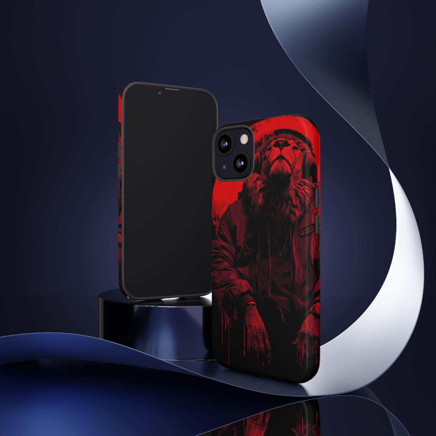 Black Lion Realz 90 Bold Phone Case