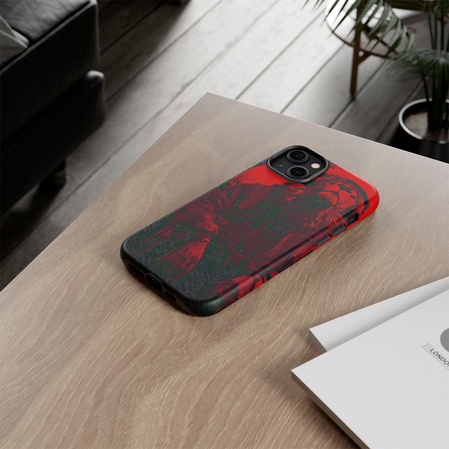 Black Lion Realz 90 Bold Phone Case
