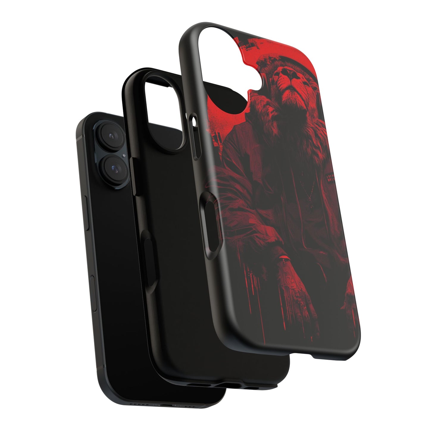 Black Lion Realz 90 Bold Phone Case