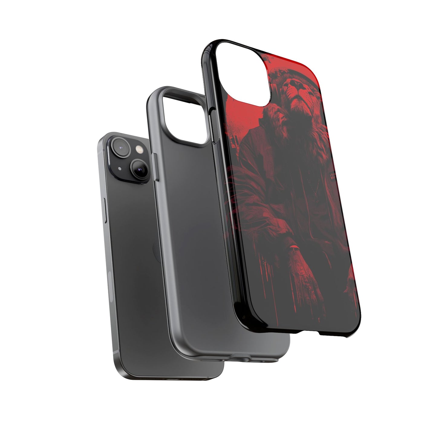 Black Lion Realz 90 Bold Phone Case