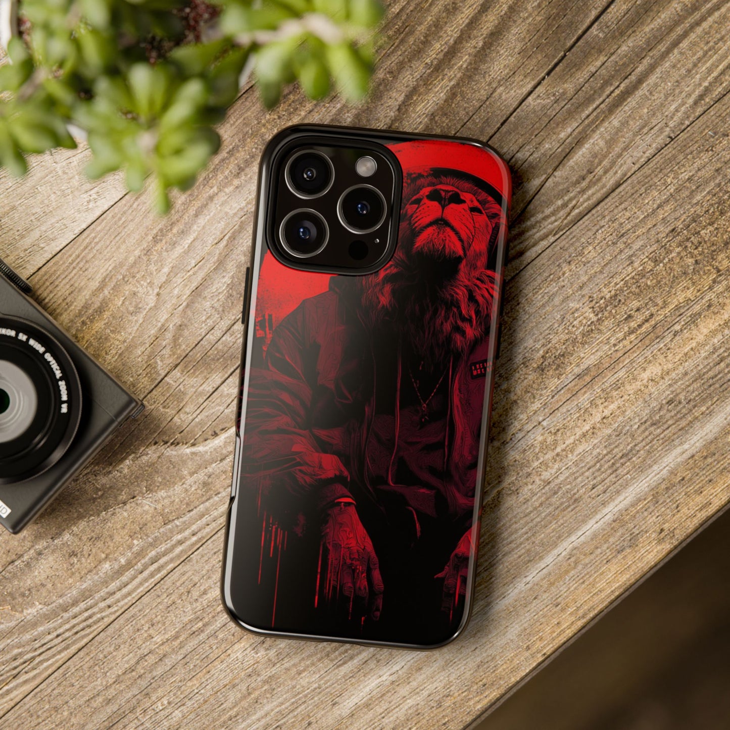 Black Lion Realz 90 Bold Phone Case