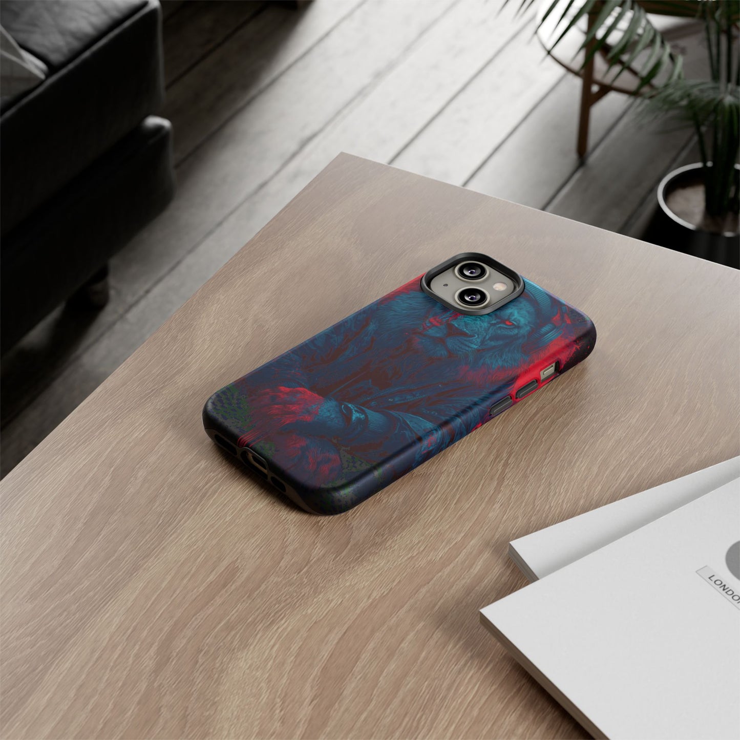 Blue Lion Realz 90 Bold Phone Case
