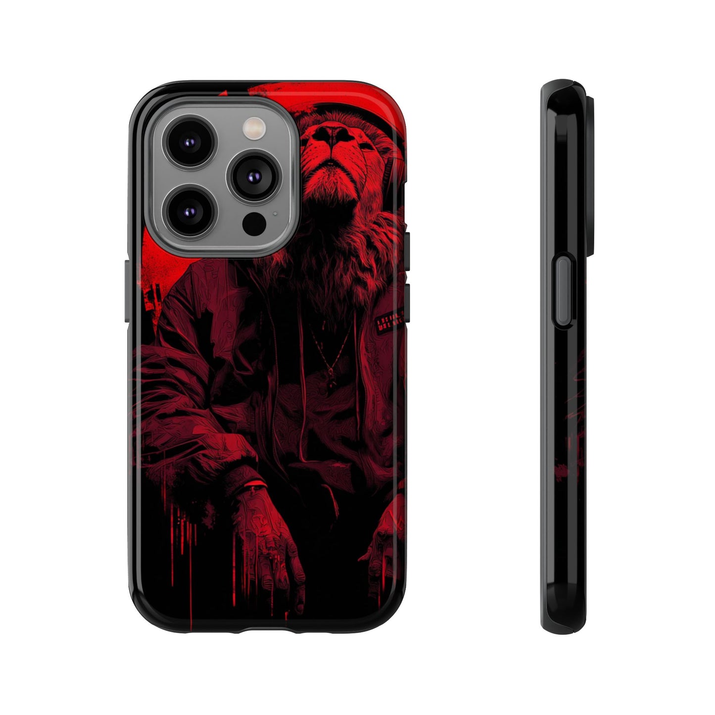 Black Lion Realz 90 Bold Phone Case