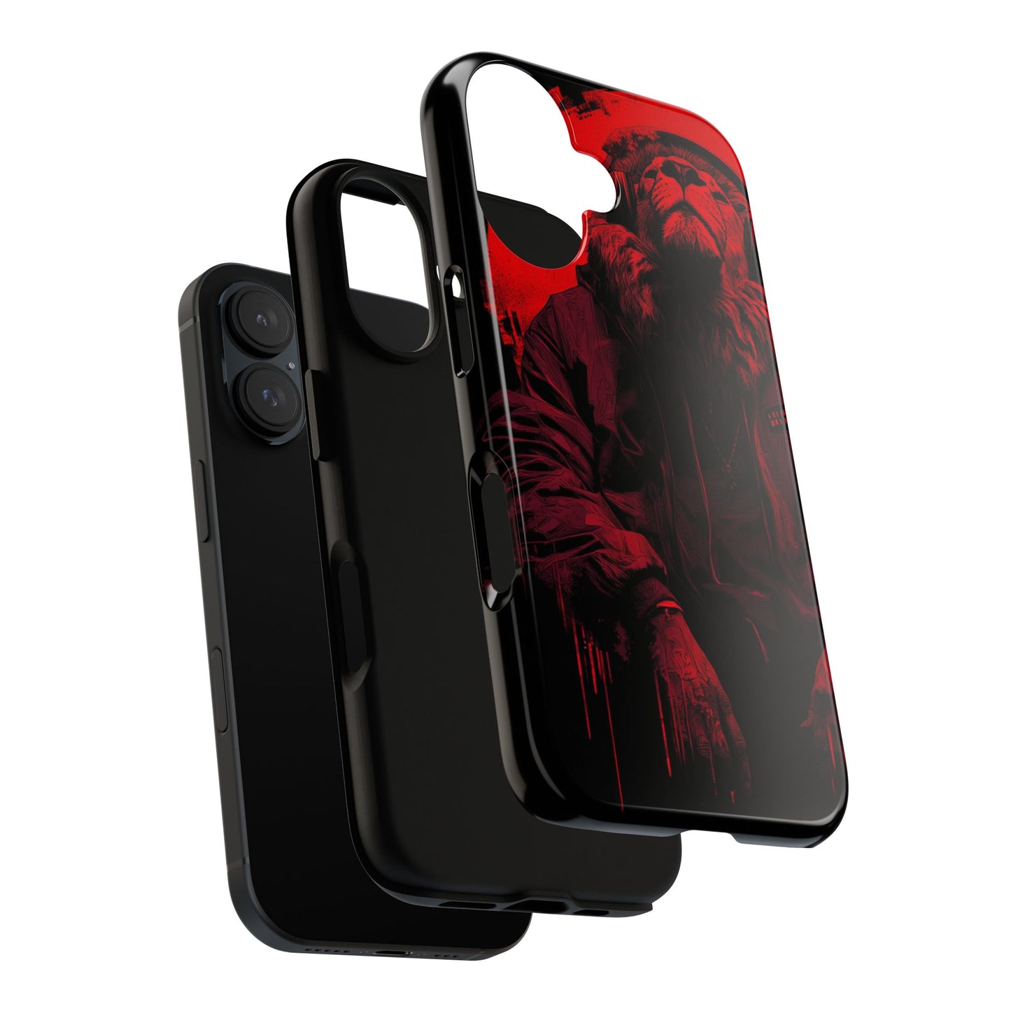 Black Lion Realz 90 Bold Phone Case