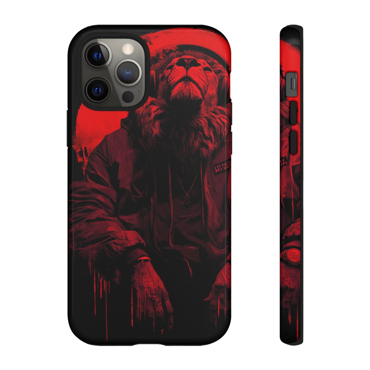 Black Lion Realz 90 Bold Phone Case