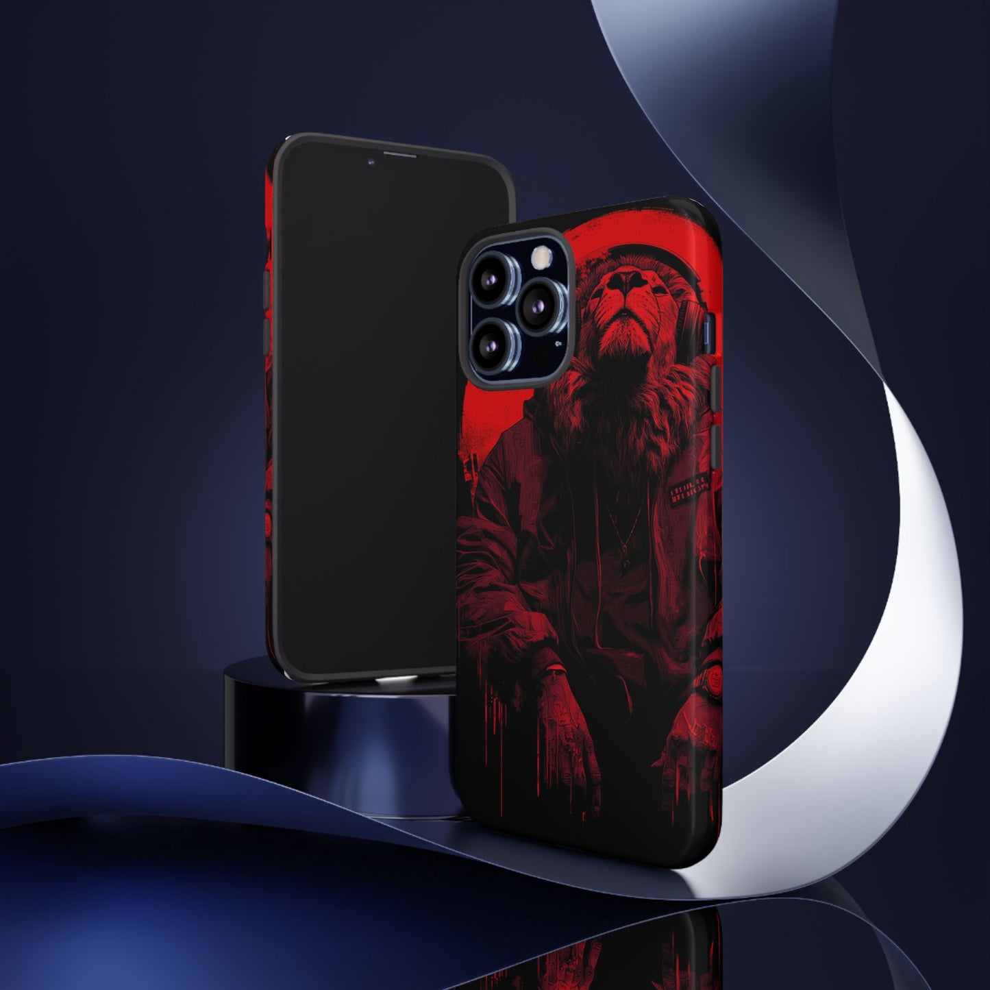 Black Lion Realz 90 Bold Phone Case