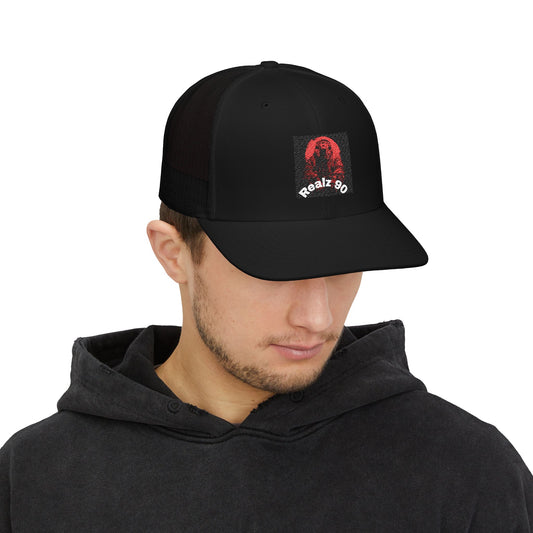 Black Lion Realz 90 OG Snapback Trucker Cap